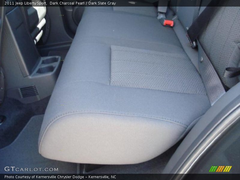 Dark Charcoal Pearl / Dark Slate Gray 2011 Jeep Liberty Sport
