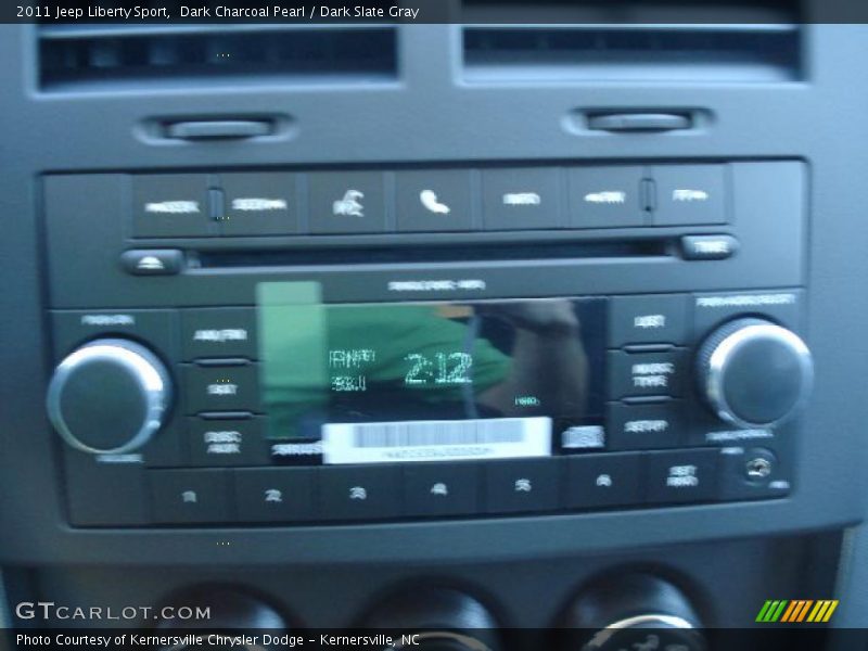 Dark Charcoal Pearl / Dark Slate Gray 2011 Jeep Liberty Sport