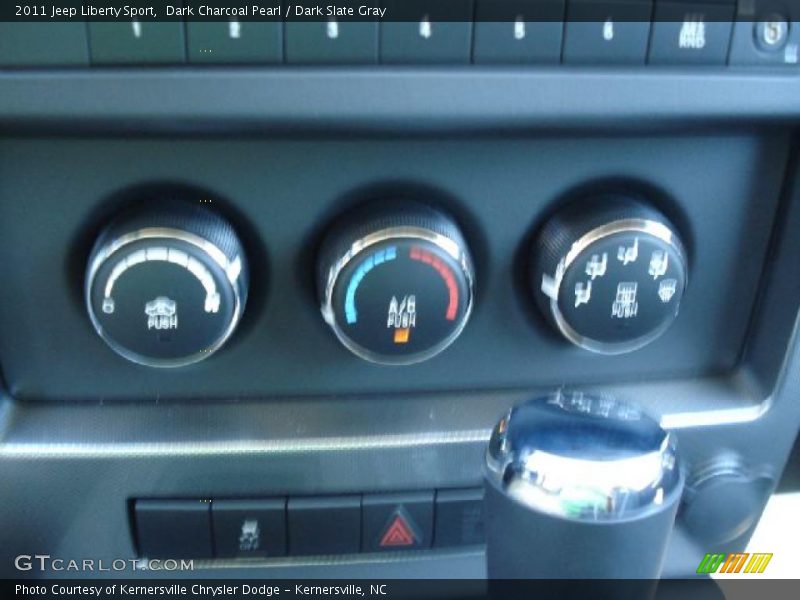 Dark Charcoal Pearl / Dark Slate Gray 2011 Jeep Liberty Sport
