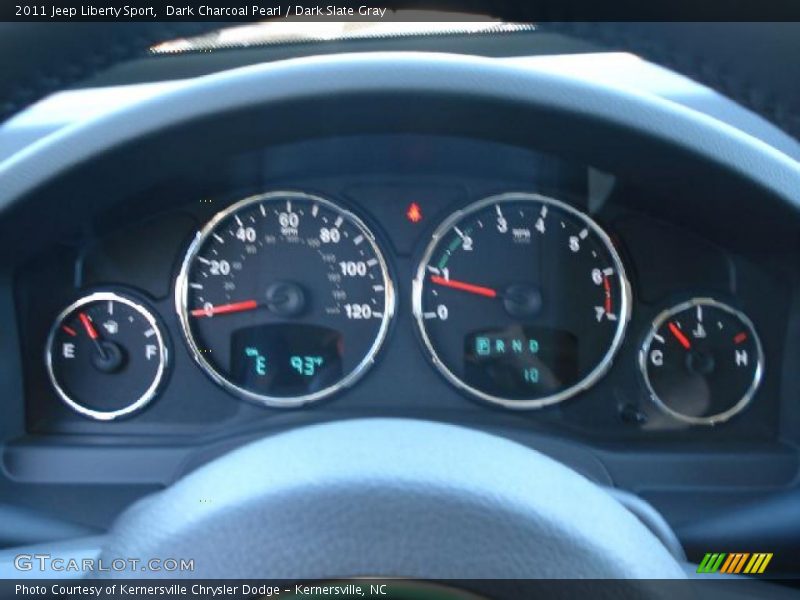 Dark Charcoal Pearl / Dark Slate Gray 2011 Jeep Liberty Sport