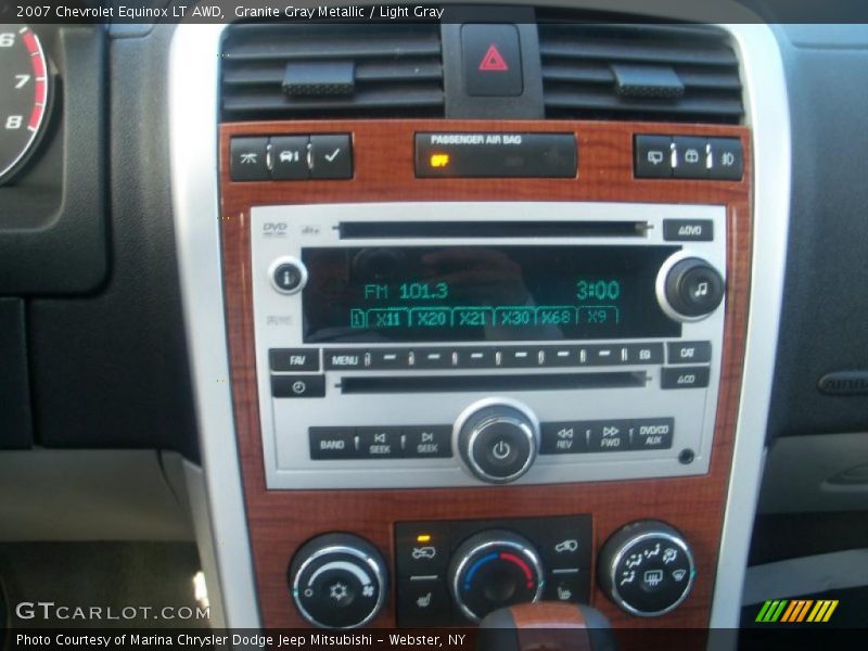 Granite Gray Metallic / Light Gray 2007 Chevrolet Equinox LT AWD