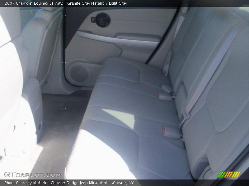 Granite Gray Metallic / Light Gray 2007 Chevrolet Equinox LT AWD