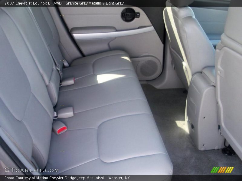 Granite Gray Metallic / Light Gray 2007 Chevrolet Equinox LT AWD