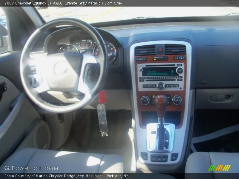 Granite Gray Metallic / Light Gray 2007 Chevrolet Equinox LT AWD