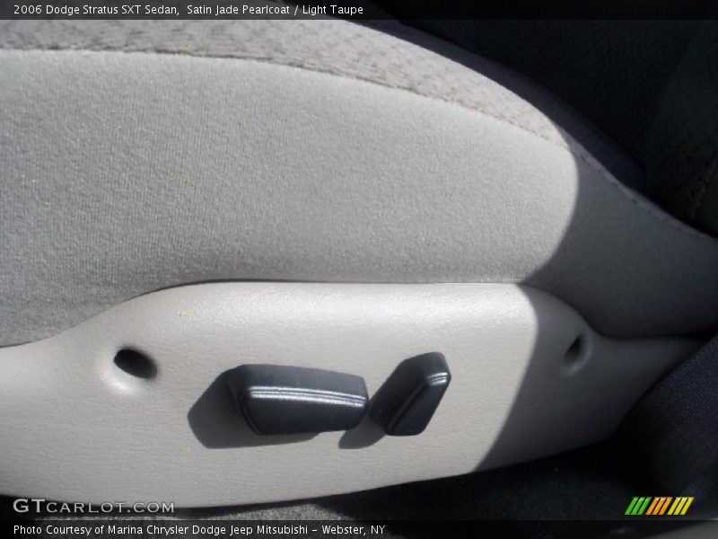 Satin Jade Pearlcoat / Light Taupe 2006 Dodge Stratus SXT Sedan