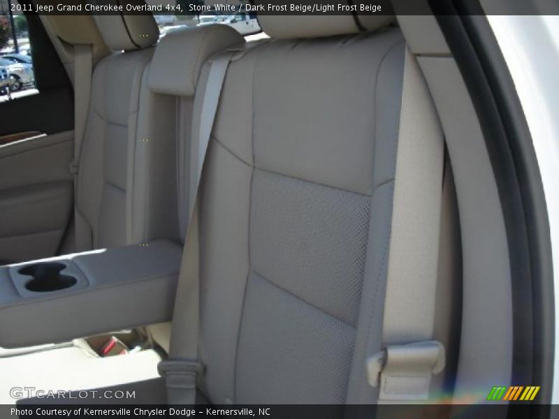 Stone White / Dark Frost Beige/Light Frost Beige 2011 Jeep Grand Cherokee Overland 4x4