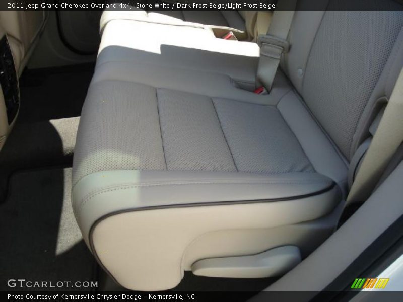 Stone White / Dark Frost Beige/Light Frost Beige 2011 Jeep Grand Cherokee Overland 4x4