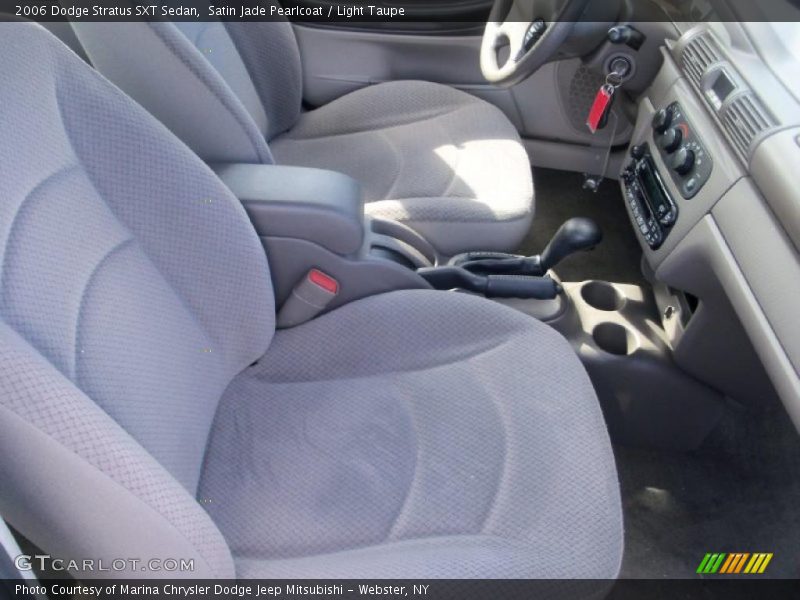Satin Jade Pearlcoat / Light Taupe 2006 Dodge Stratus SXT Sedan