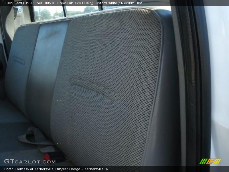 Oxford White / Medium Flint 2005 Ford F350 Super Duty XL Crew Cab 4x4 Dually