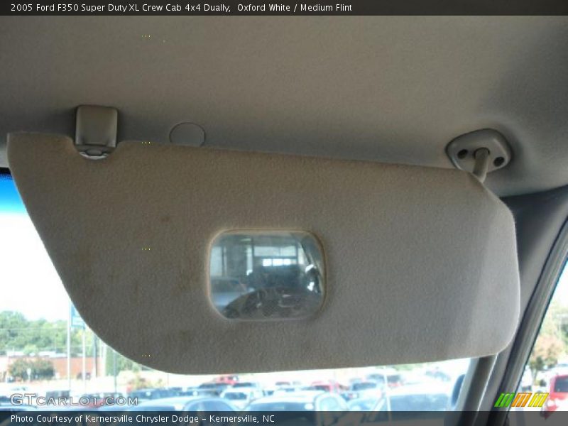 Oxford White / Medium Flint 2005 Ford F350 Super Duty XL Crew Cab 4x4 Dually