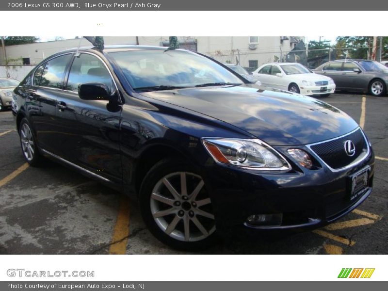 Blue Onyx Pearl / Ash Gray 2006 Lexus GS 300 AWD