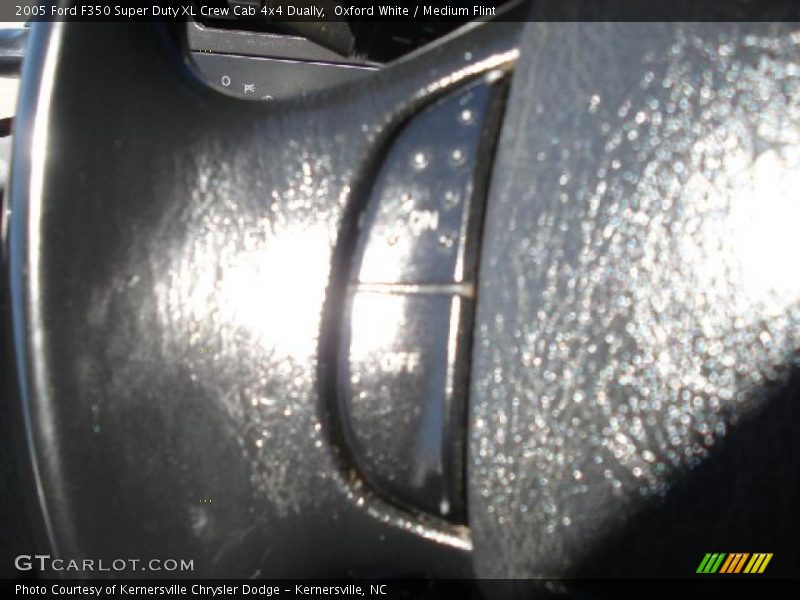 Oxford White / Medium Flint 2005 Ford F350 Super Duty XL Crew Cab 4x4 Dually