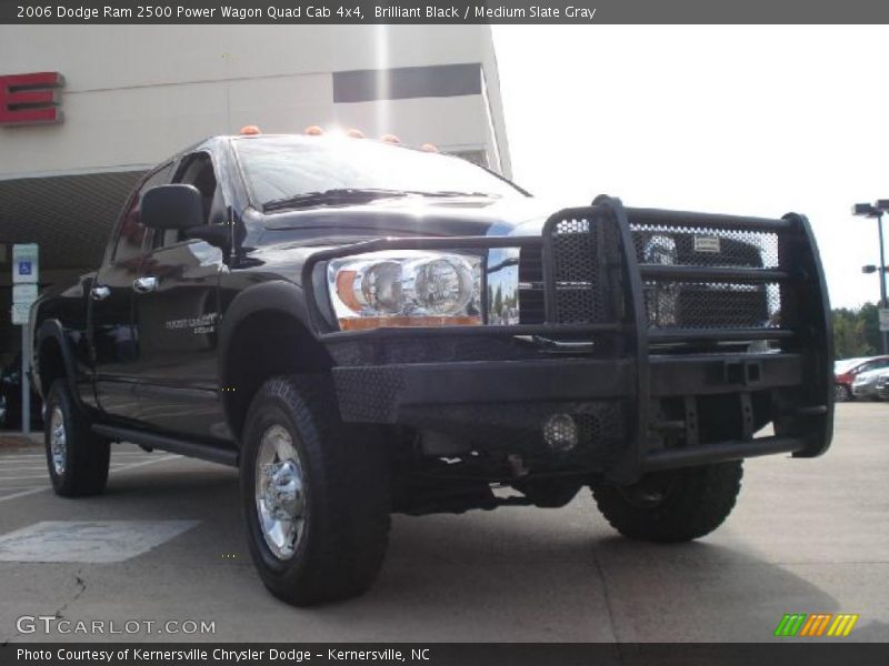 Brilliant Black / Medium Slate Gray 2006 Dodge Ram 2500 Power Wagon Quad Cab 4x4