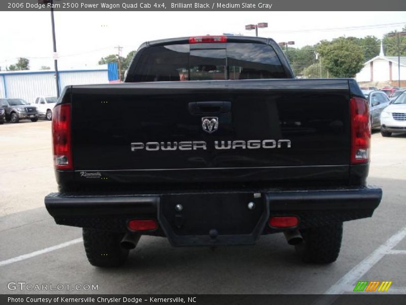 Brilliant Black / Medium Slate Gray 2006 Dodge Ram 2500 Power Wagon Quad Cab 4x4