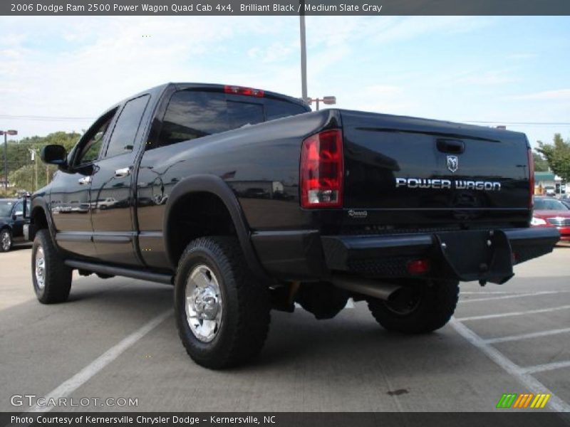 Brilliant Black / Medium Slate Gray 2006 Dodge Ram 2500 Power Wagon Quad Cab 4x4