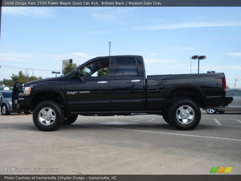 Brilliant Black / Medium Slate Gray 2006 Dodge Ram 2500 Power Wagon Quad Cab 4x4