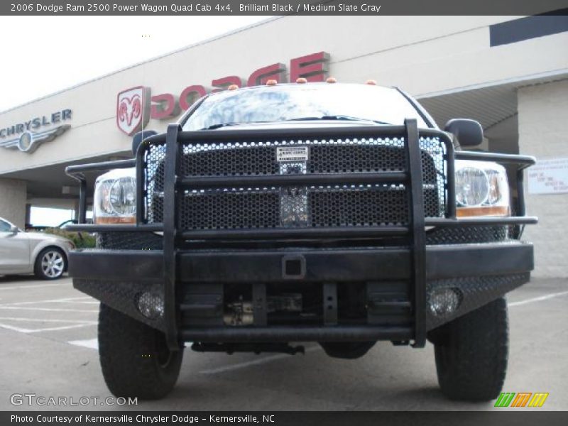 Brilliant Black / Medium Slate Gray 2006 Dodge Ram 2500 Power Wagon Quad Cab 4x4