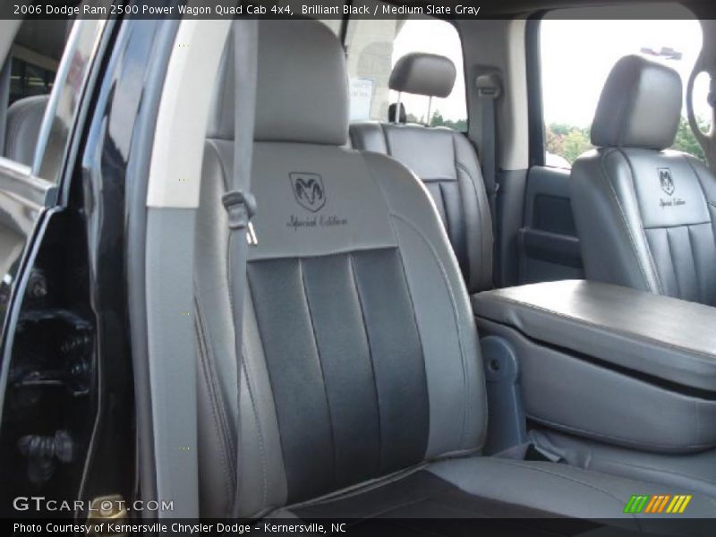 Brilliant Black / Medium Slate Gray 2006 Dodge Ram 2500 Power Wagon Quad Cab 4x4