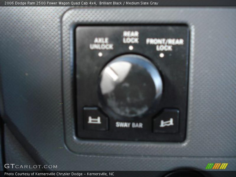 Brilliant Black / Medium Slate Gray 2006 Dodge Ram 2500 Power Wagon Quad Cab 4x4
