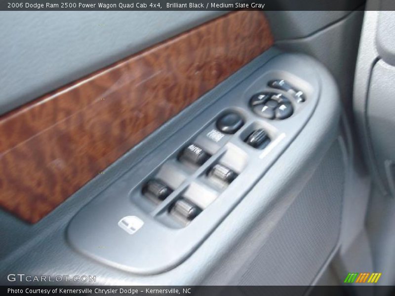 Brilliant Black / Medium Slate Gray 2006 Dodge Ram 2500 Power Wagon Quad Cab 4x4