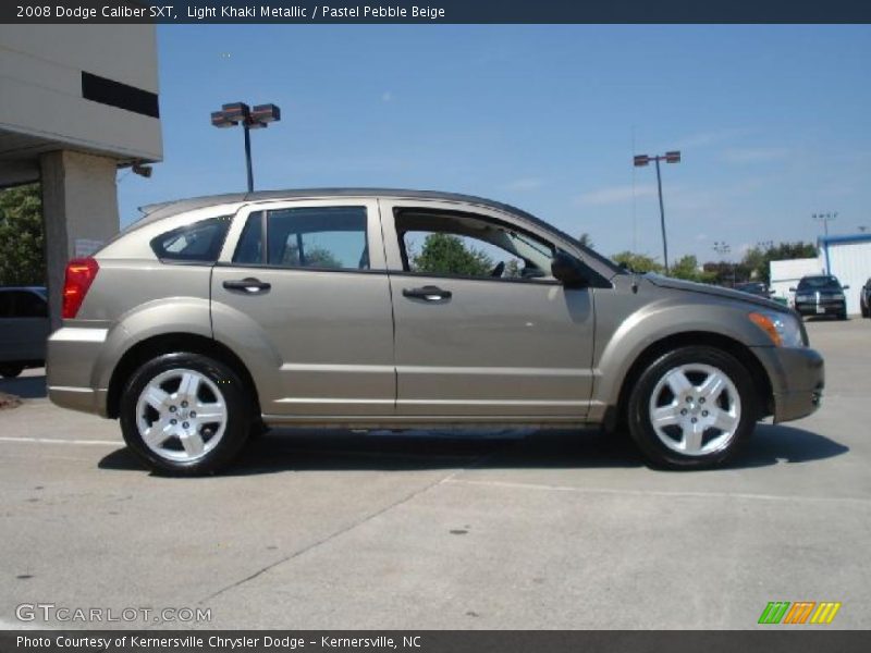 Light Khaki Metallic / Pastel Pebble Beige 2008 Dodge Caliber SXT
