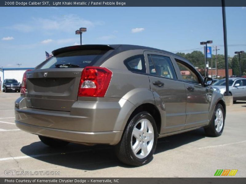 Light Khaki Metallic / Pastel Pebble Beige 2008 Dodge Caliber SXT