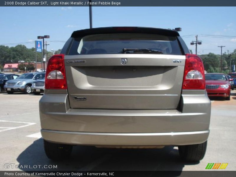 Light Khaki Metallic / Pastel Pebble Beige 2008 Dodge Caliber SXT