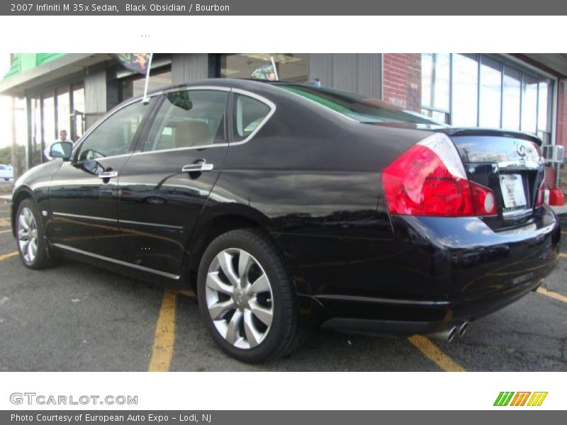 Black Obsidian / Bourbon 2007 Infiniti M 35x Sedan