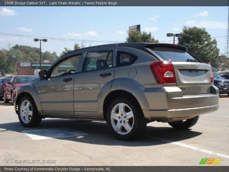 Light Khaki Metallic / Pastel Pebble Beige 2008 Dodge Caliber SXT