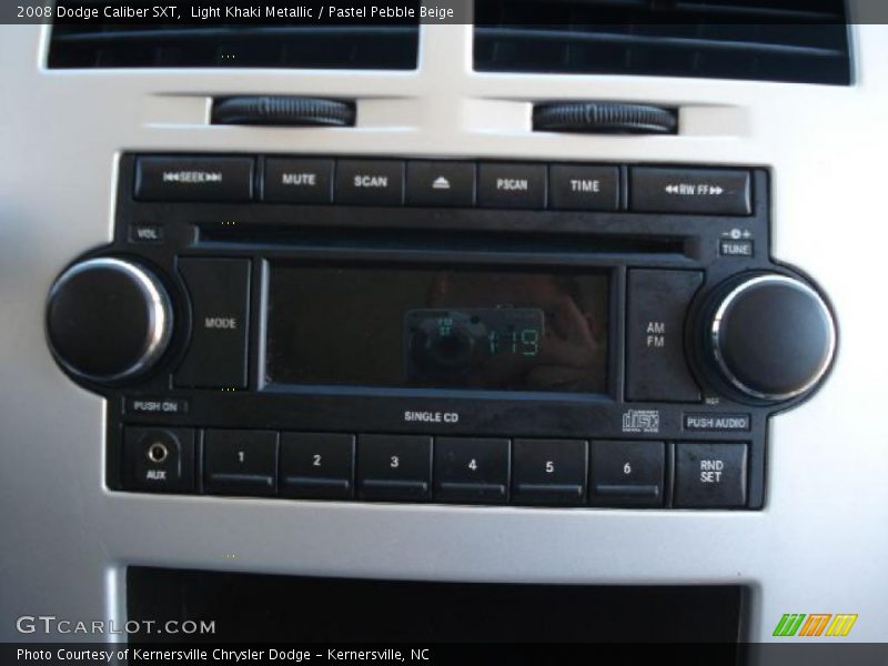 Light Khaki Metallic / Pastel Pebble Beige 2008 Dodge Caliber SXT