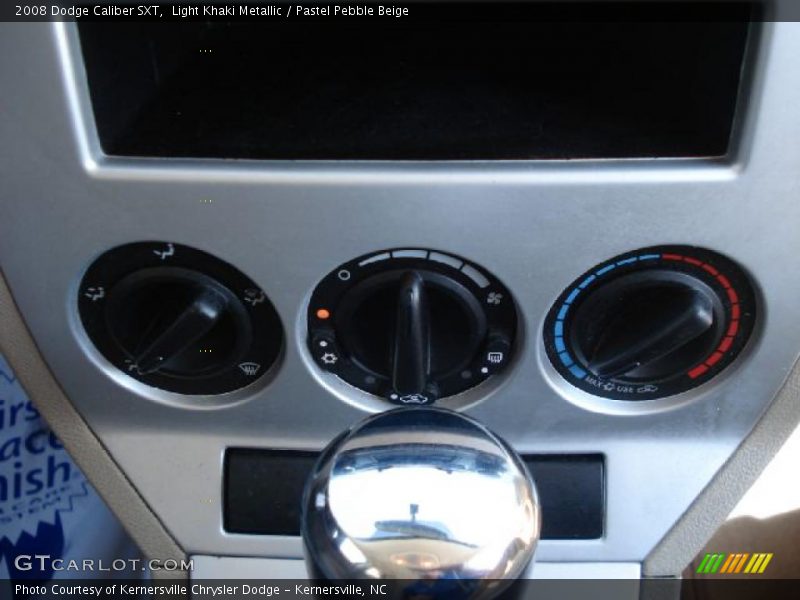Light Khaki Metallic / Pastel Pebble Beige 2008 Dodge Caliber SXT
