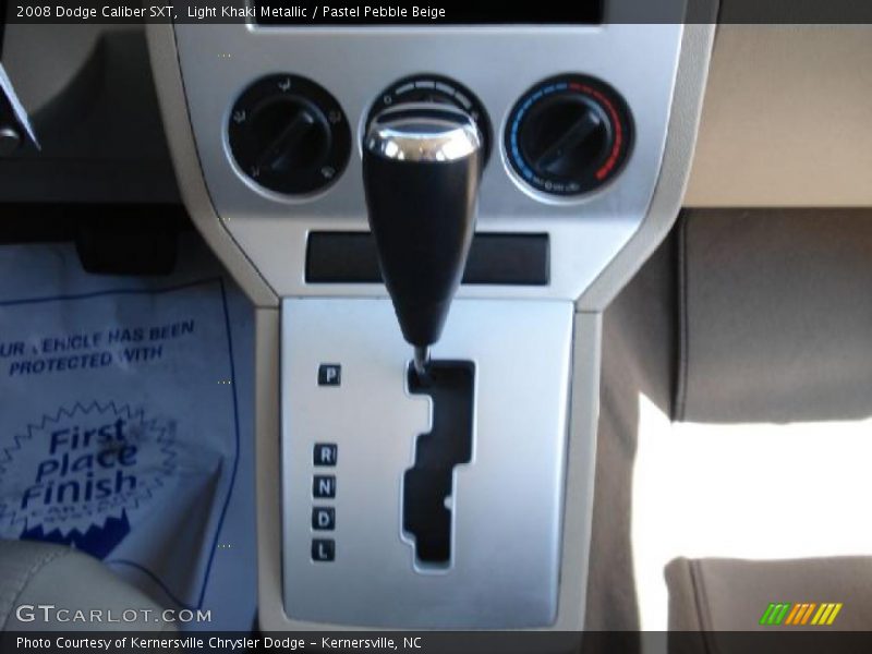 Light Khaki Metallic / Pastel Pebble Beige 2008 Dodge Caliber SXT