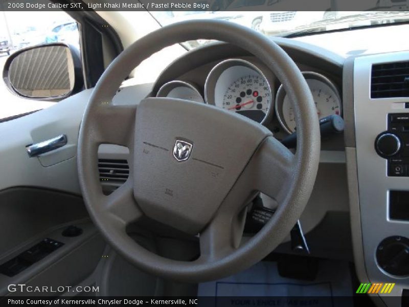 Light Khaki Metallic / Pastel Pebble Beige 2008 Dodge Caliber SXT
