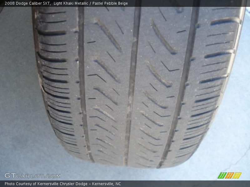 Light Khaki Metallic / Pastel Pebble Beige 2008 Dodge Caliber SXT