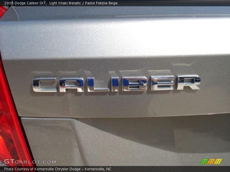 Light Khaki Metallic / Pastel Pebble Beige 2008 Dodge Caliber SXT