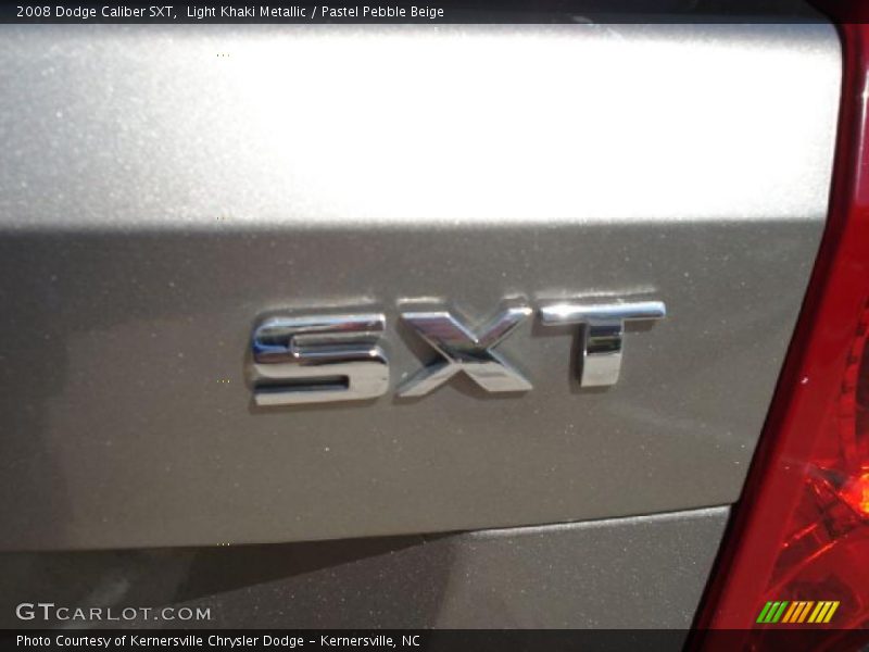 Light Khaki Metallic / Pastel Pebble Beige 2008 Dodge Caliber SXT