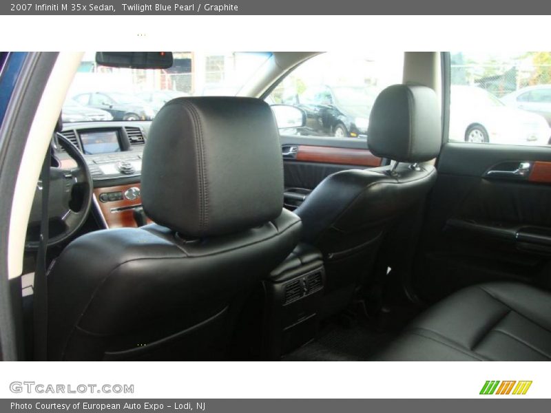 Twilight Blue Pearl / Graphite 2007 Infiniti M 35x Sedan