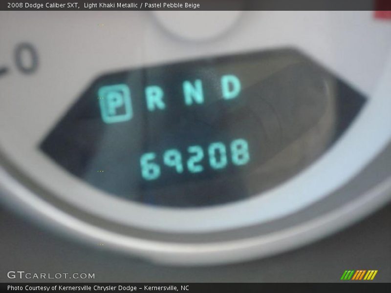 Light Khaki Metallic / Pastel Pebble Beige 2008 Dodge Caliber SXT
