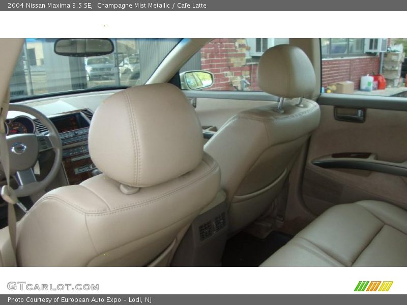 Champagne Mist Metallic / Cafe Latte 2004 Nissan Maxima 3.5 SE
