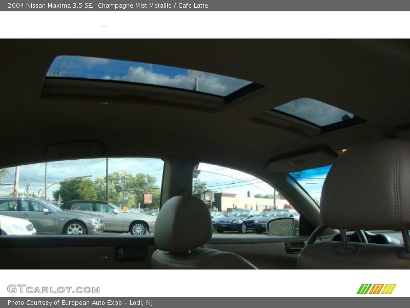 Champagne Mist Metallic / Cafe Latte 2004 Nissan Maxima 3.5 SE