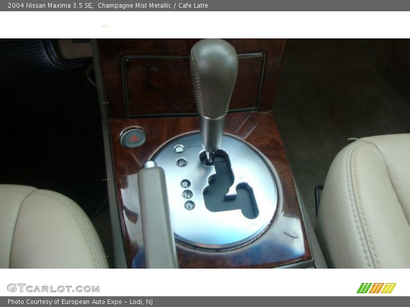 Champagne Mist Metallic / Cafe Latte 2004 Nissan Maxima 3.5 SE