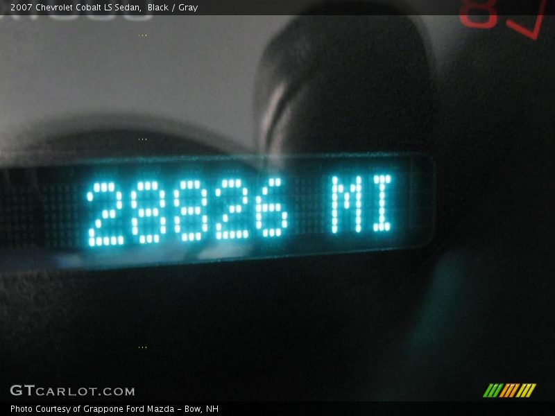 Black / Gray 2007 Chevrolet Cobalt LS Sedan