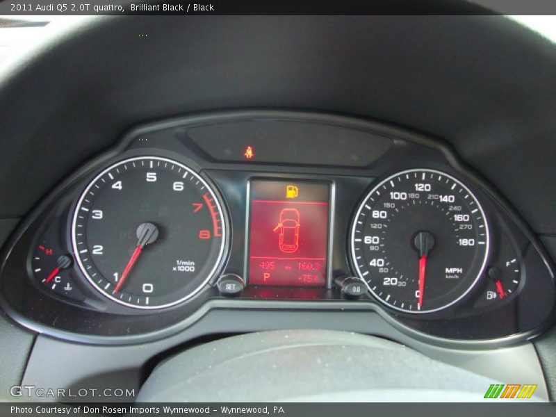 Brilliant Black / Black 2011 Audi Q5 2.0T quattro