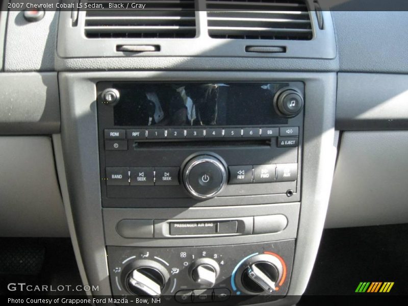 Black / Gray 2007 Chevrolet Cobalt LS Sedan