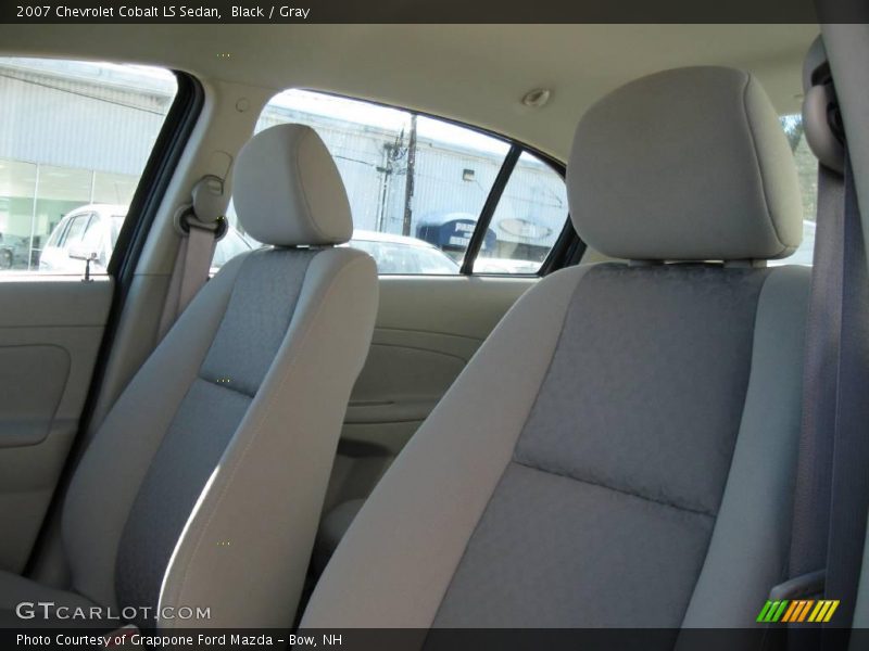 Black / Gray 2007 Chevrolet Cobalt LS Sedan