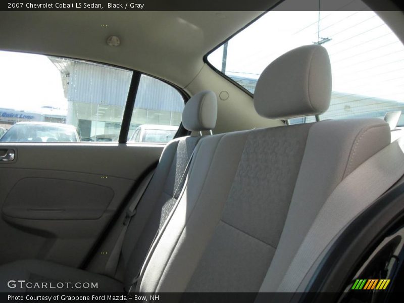 Black / Gray 2007 Chevrolet Cobalt LS Sedan