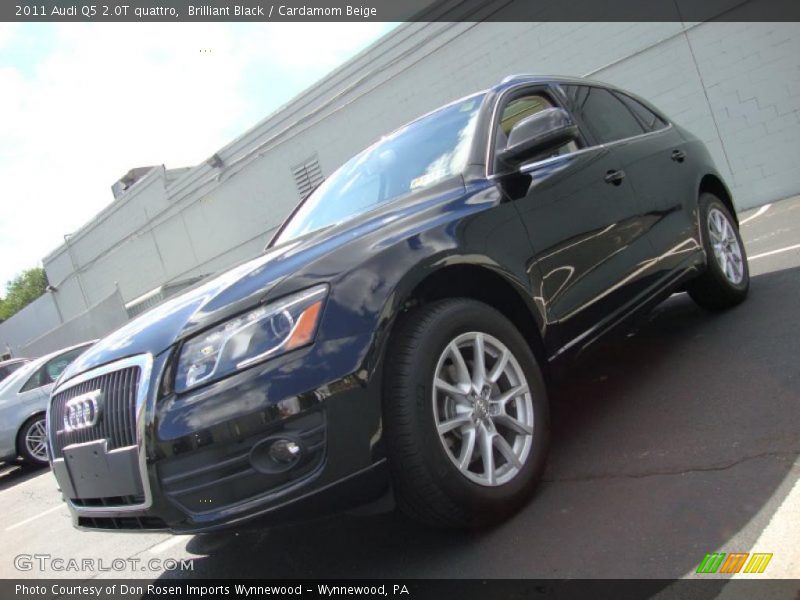 Brilliant Black / Cardamom Beige 2011 Audi Q5 2.0T quattro