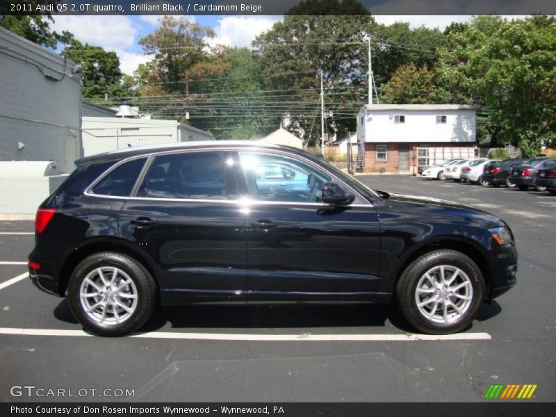 Brilliant Black / Cardamom Beige 2011 Audi Q5 2.0T quattro