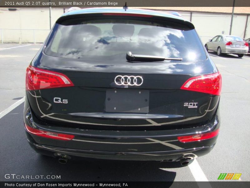 Brilliant Black / Cardamom Beige 2011 Audi Q5 2.0T quattro