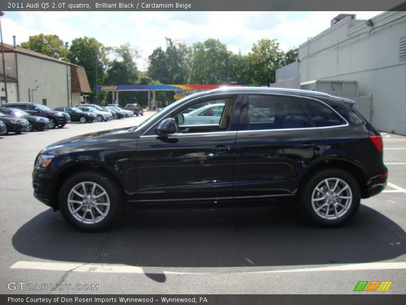 Brilliant Black / Cardamom Beige 2011 Audi Q5 2.0T quattro